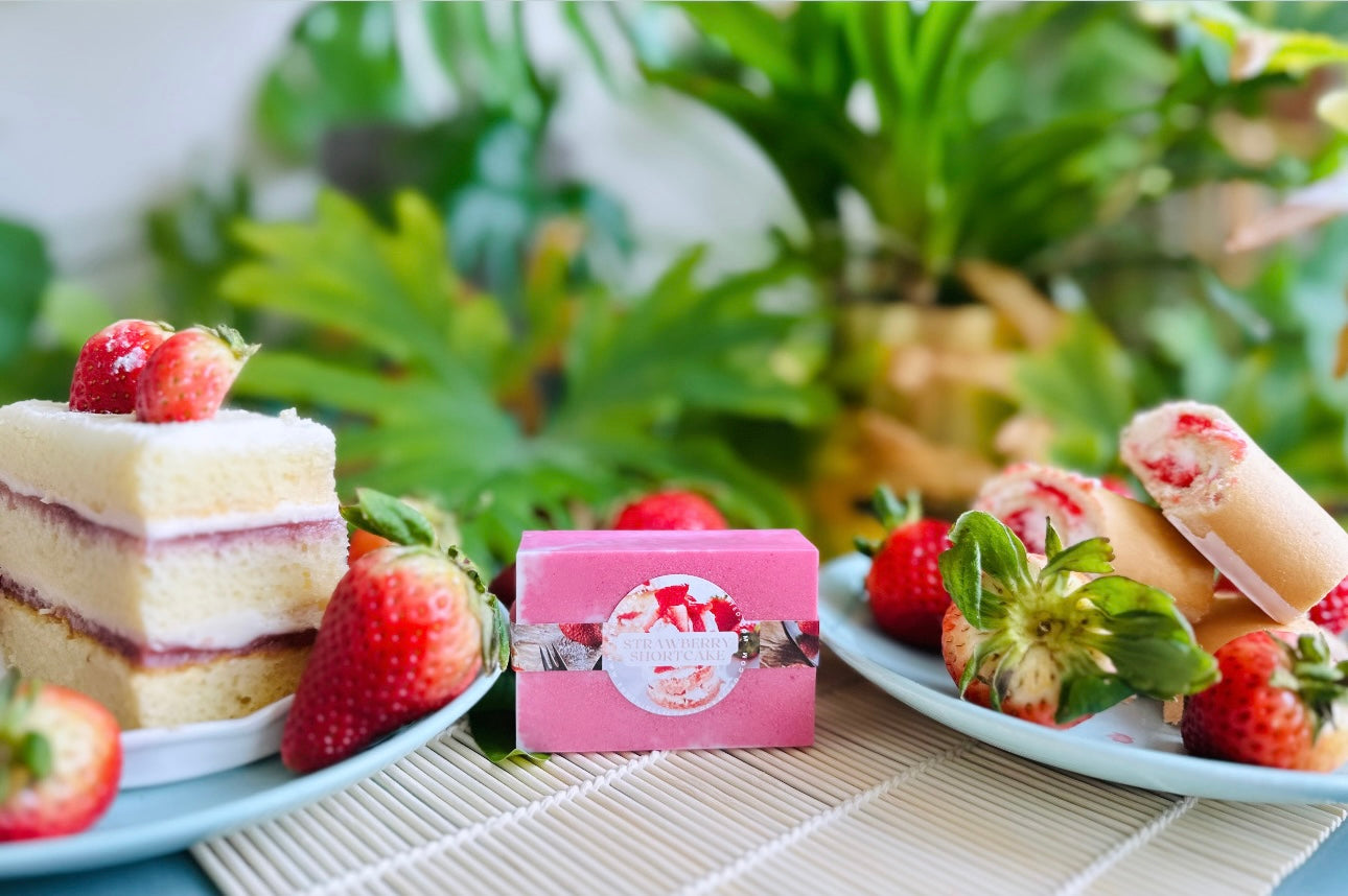 Strawberry Shortcake Shea & Oatmeal Soap
