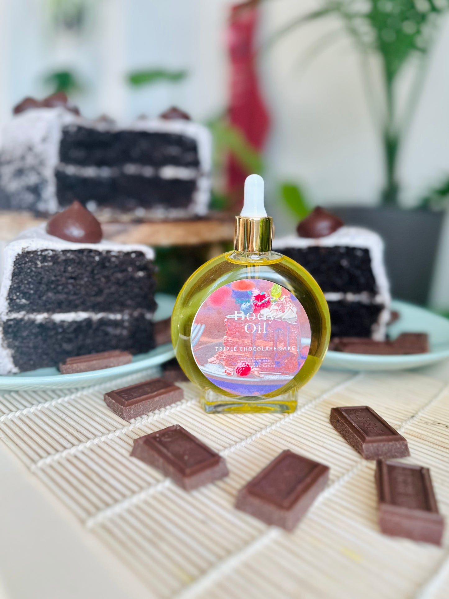 Triple Chocolate Cake Body Oil