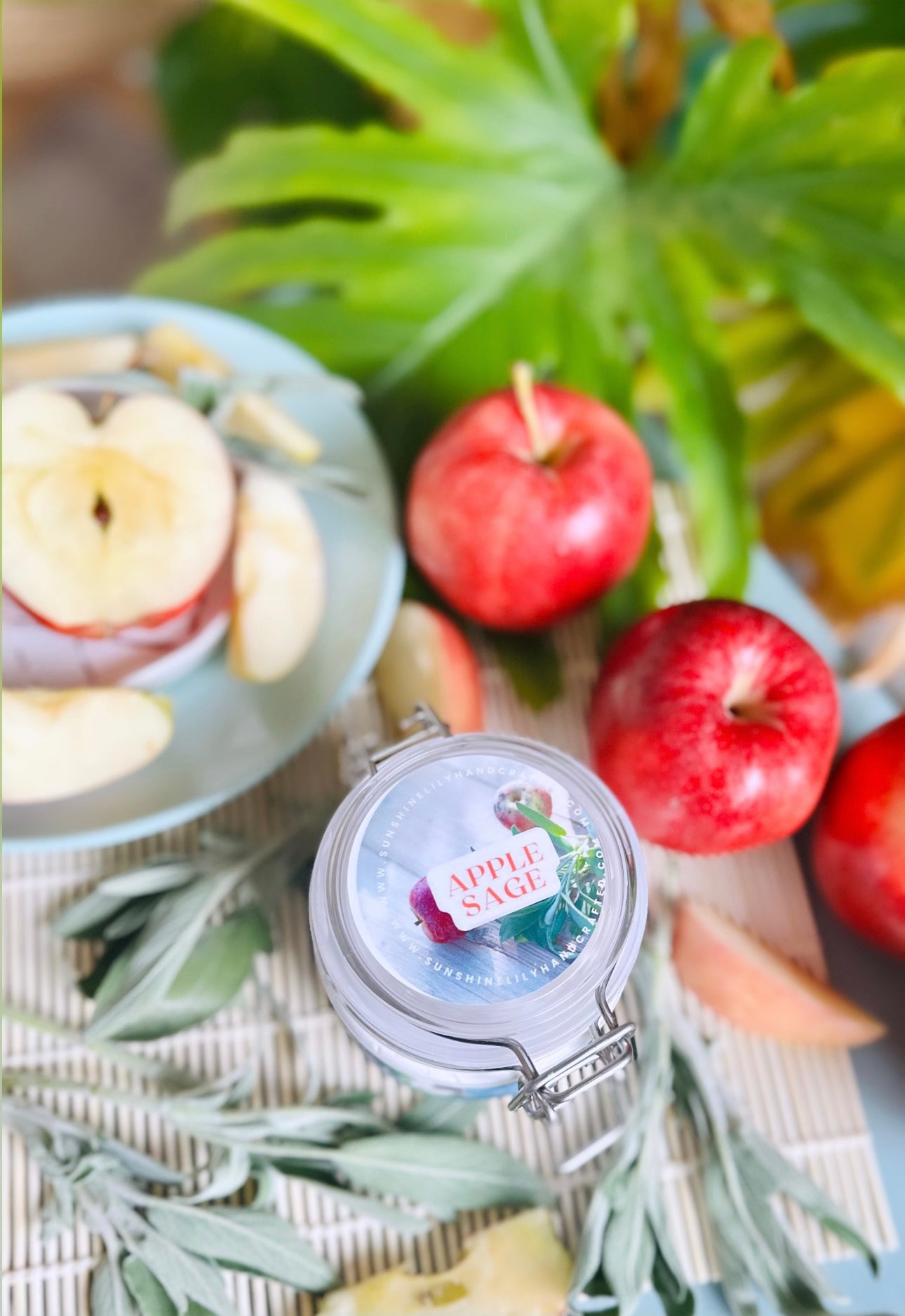 Apple Sage Whipped Body Butter (8oz)
