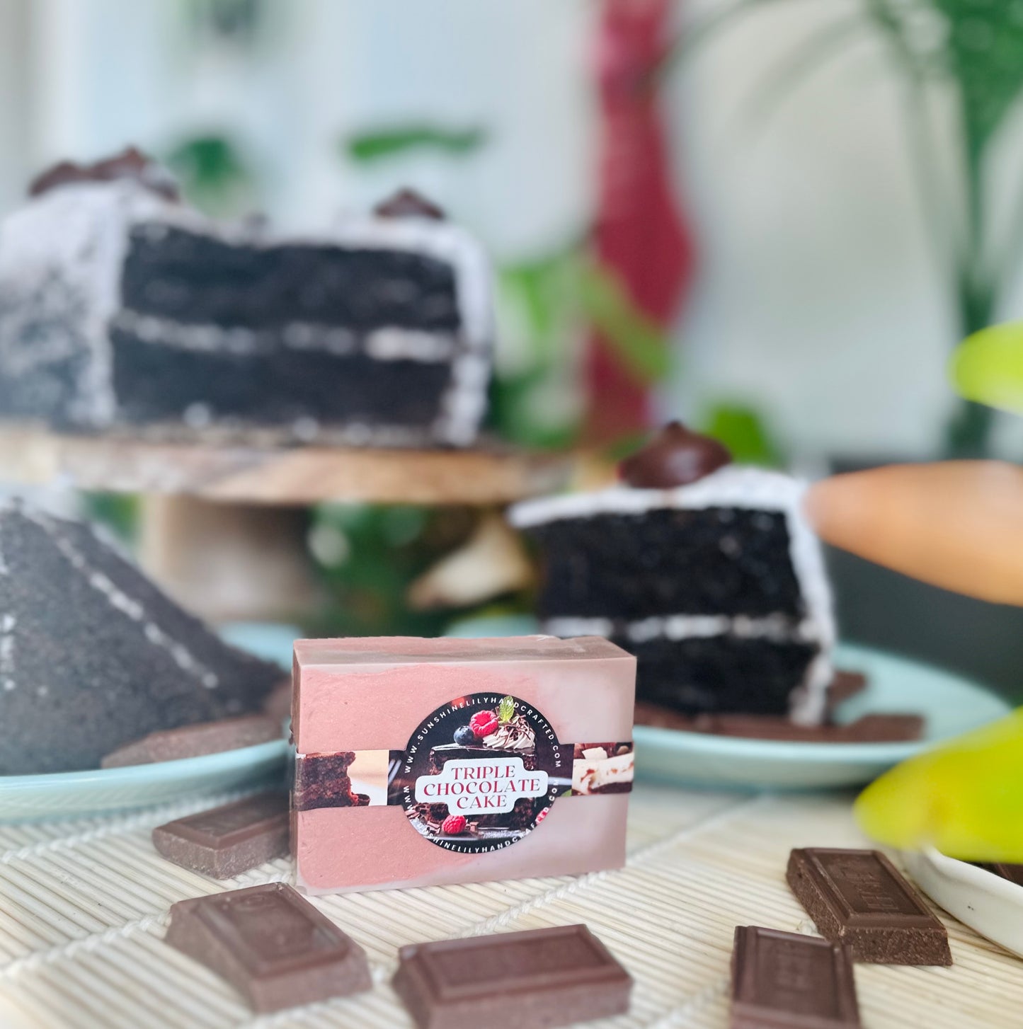 Triple Chocolate Cake Oatmeal & Shea Soap