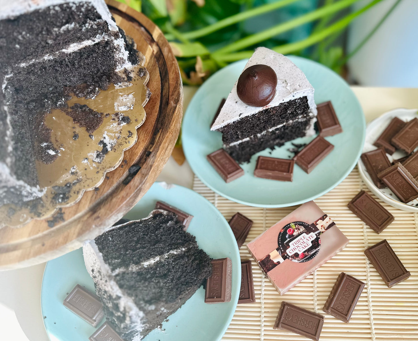 Triple Chocolate Cake Oatmeal & Shea Soap