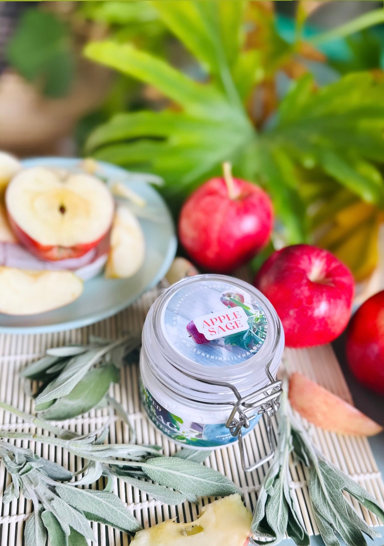 Apple Sage Whipped Body Butter (8oz)