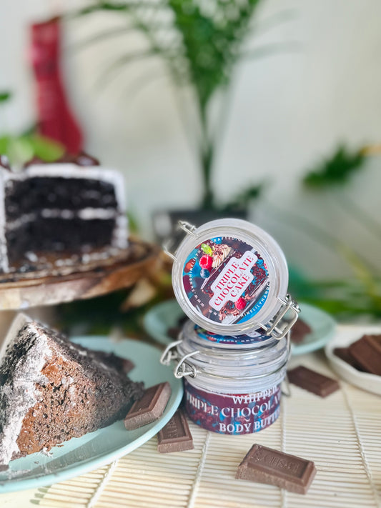 Triple Chocolate Cake Whipped Body Butter (4oz)